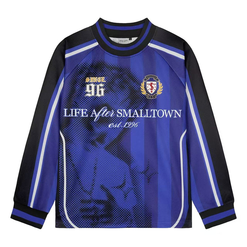 STK Vintage Casual Long-Sleeve Jersey