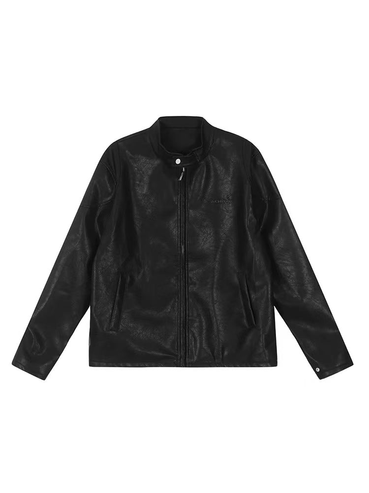 ACHOCK Retro Tailoring Heavy Motorcycle Jacket