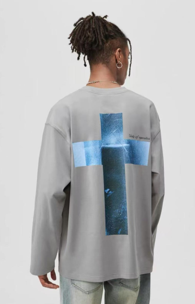 ATRY Mirror Cross Long Sleeves T-shirt