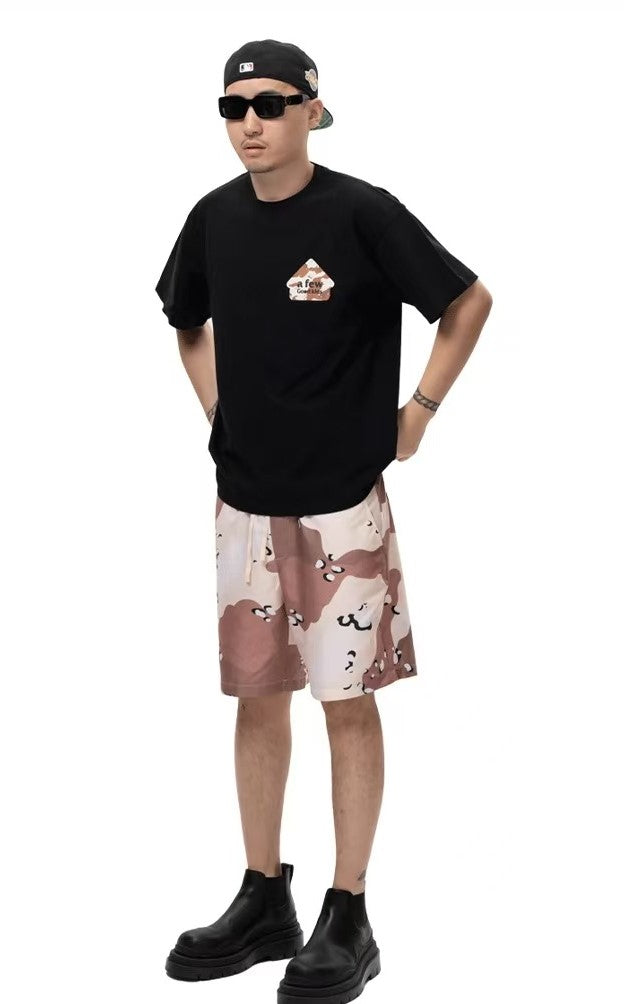 AFGK Hip-hop Trendy Camouflage Shorts
