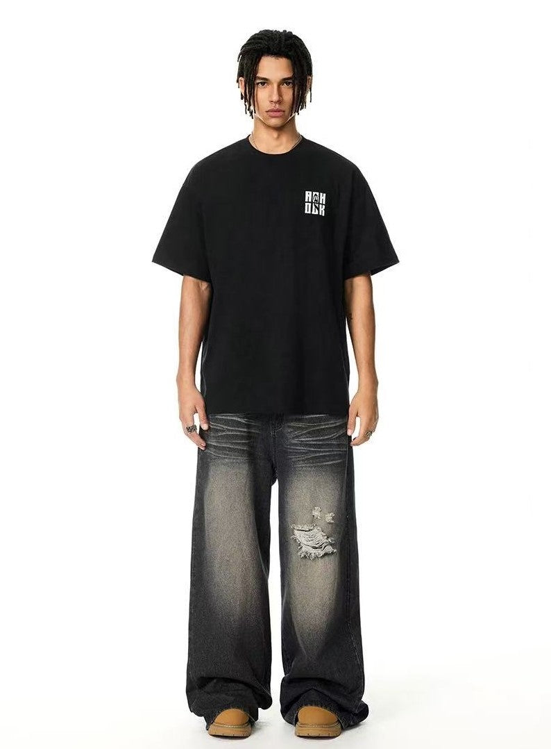 ACHOCK Retro Logo Short-sleeve T-shirt