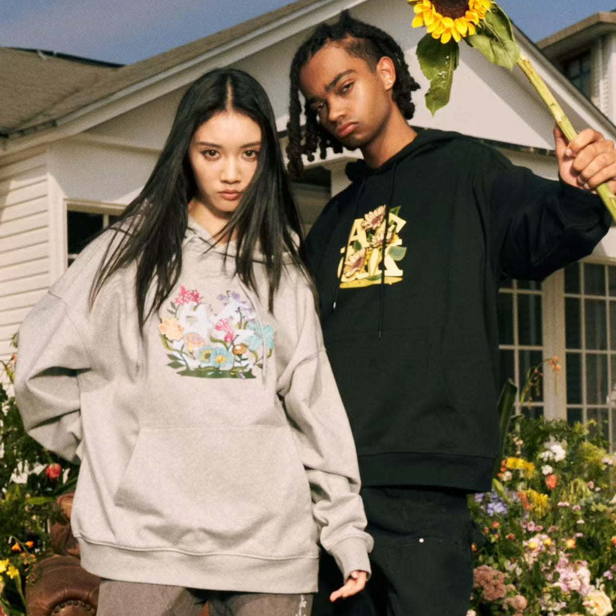 AFGK "Flower Series" Pullover Hoodie
