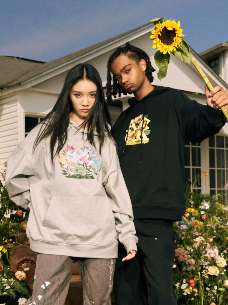 AFGK "Flower Series" Pullover Hoodie