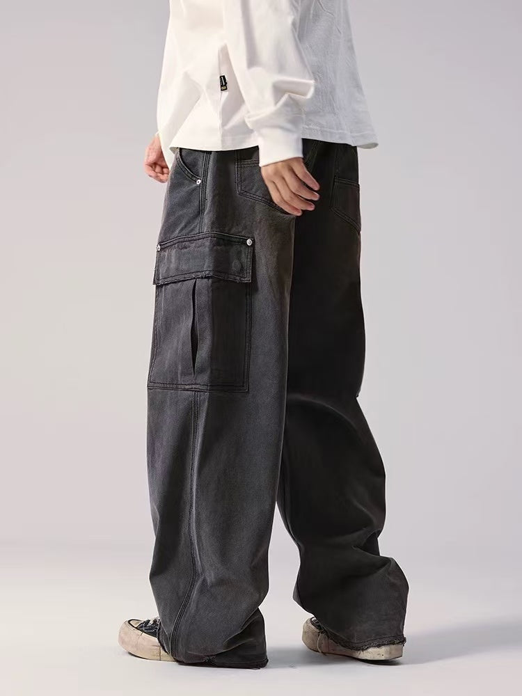 REMEDY Retro Straight-leg Loose Pants