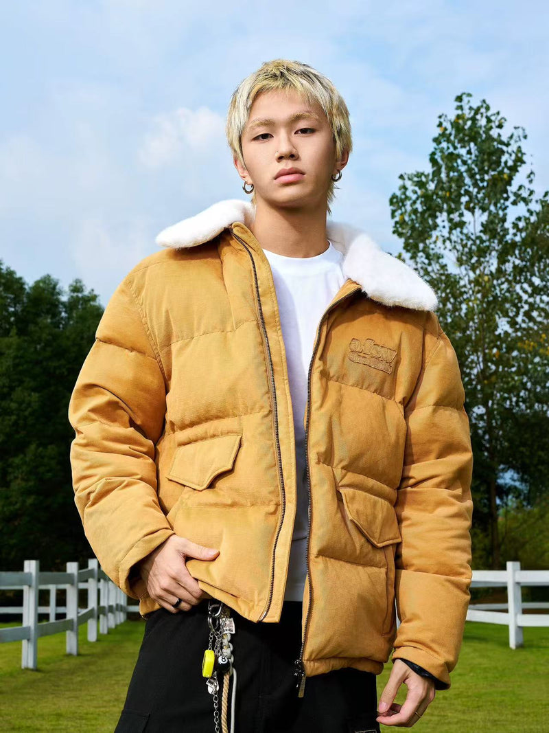 AFGK Removable Lapels Down Jacket