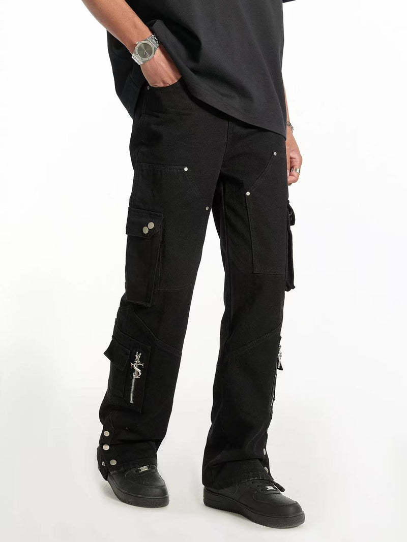 STK Studded Denim Pants