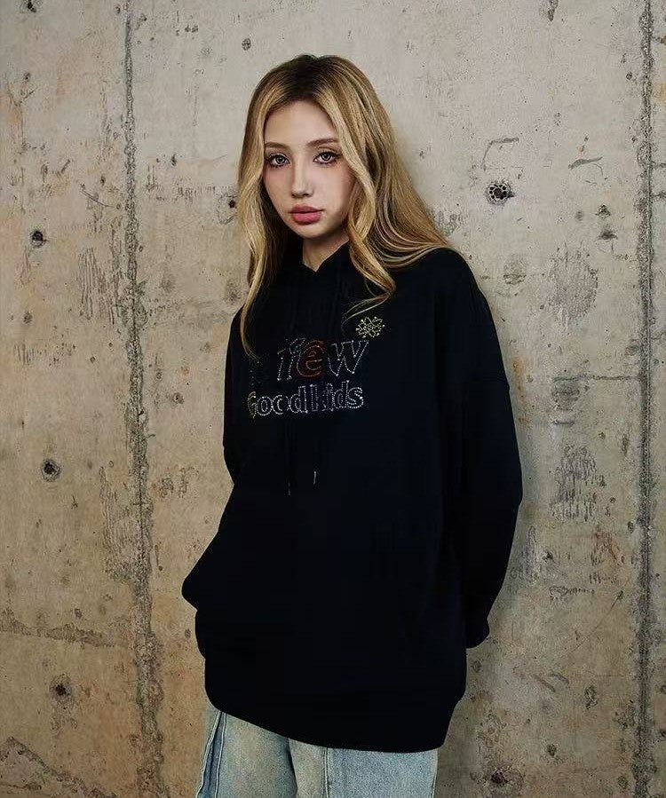 AFGK Neon Star Hot Diamond Hoodie