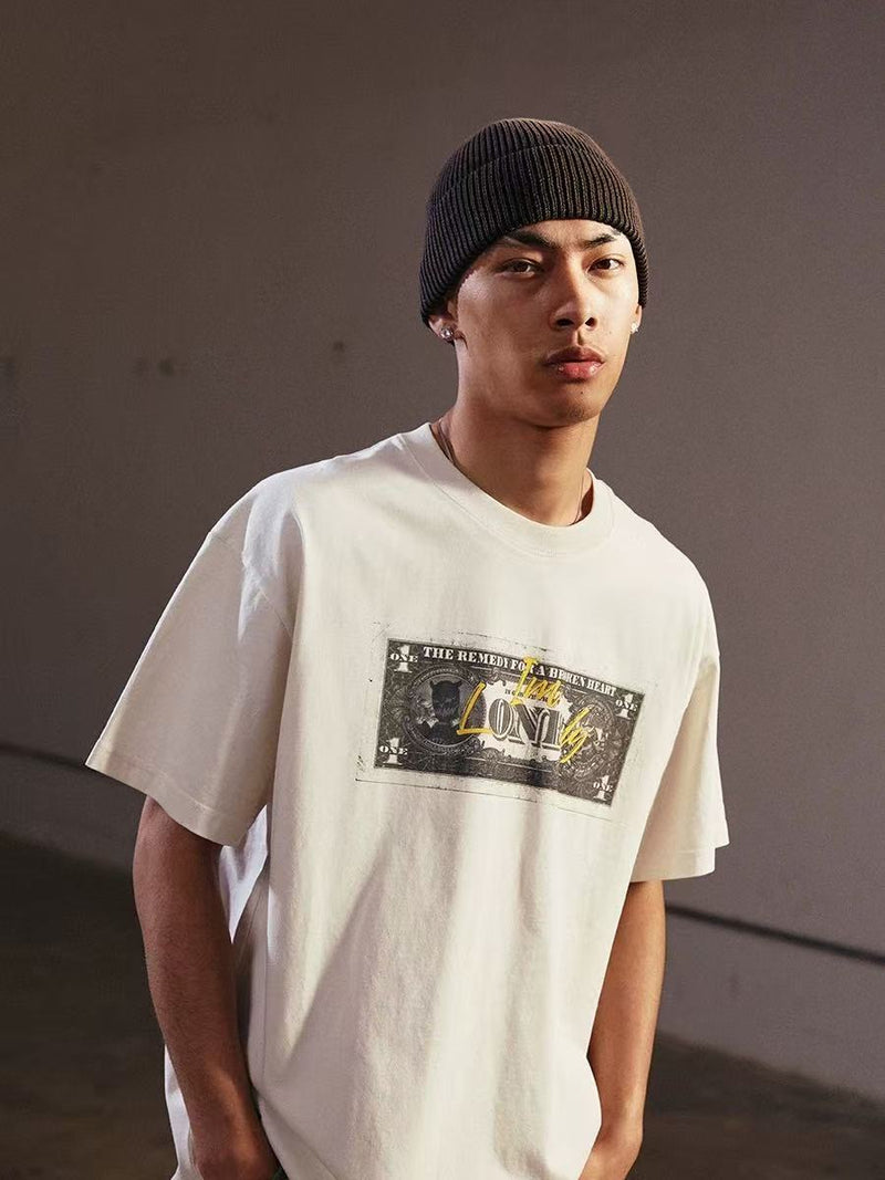 REMEDY Original Money Design Short-sleeve T-shirt