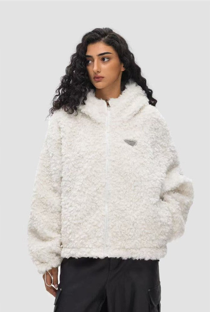 FDR Rabbit Ear Plush Hooded Jacket