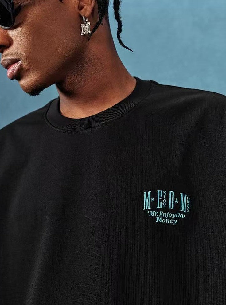 MEDM Logo Embroidered T-shirt