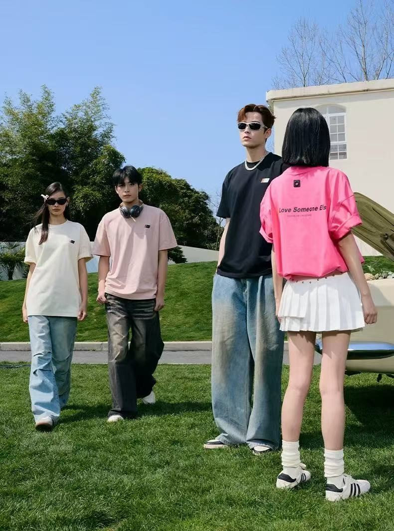 ICONSLAB Three Color Gradient logo T-shirts