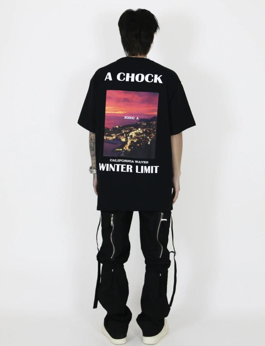 ACHOCK California Summer Printed T-shirt