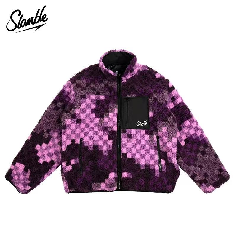 SLAMBLE Mosaic Polar Fleece Jacket
