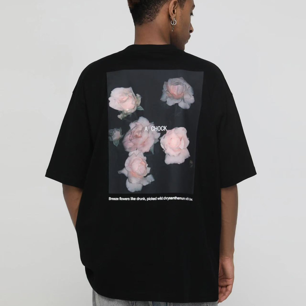 ACHOCK Floral Print T-shirt
