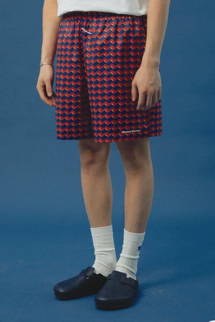 WASSUP HouseWaves Full Print Shorts