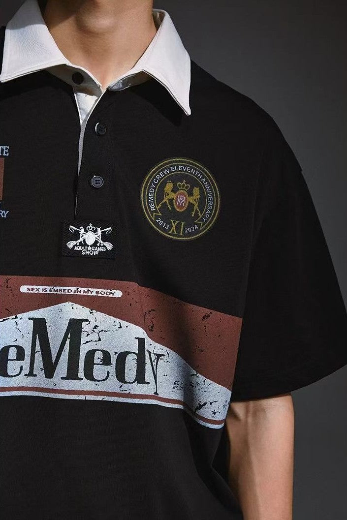 REMEDY Marlboro Design Short-sleeve T-shirt