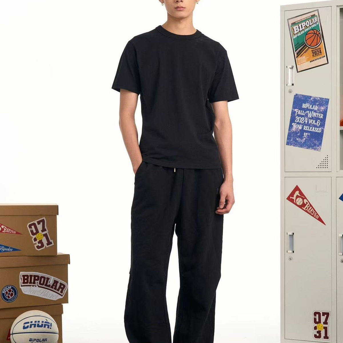 BIPOLAR Straight Fleece Sweatpants