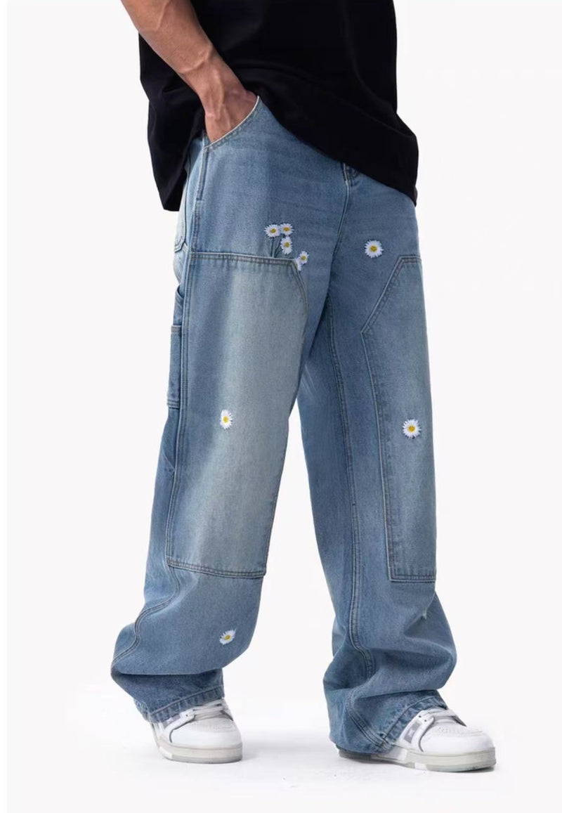 FDR Daisy Patchwork High Waist Jeans