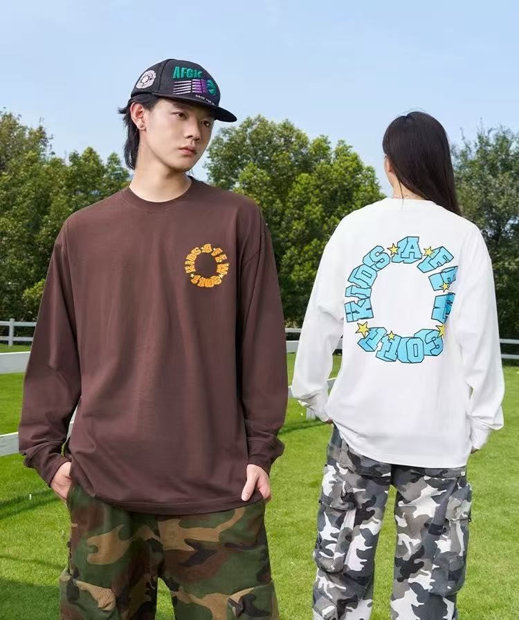 AFGK Ring Logo Long-sleeve T-shirt