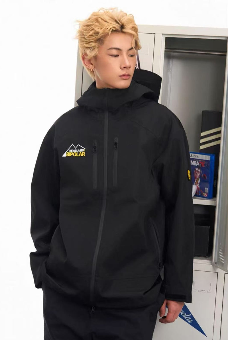 BIPOLAR Outdoor Windproof Hooded Jacket