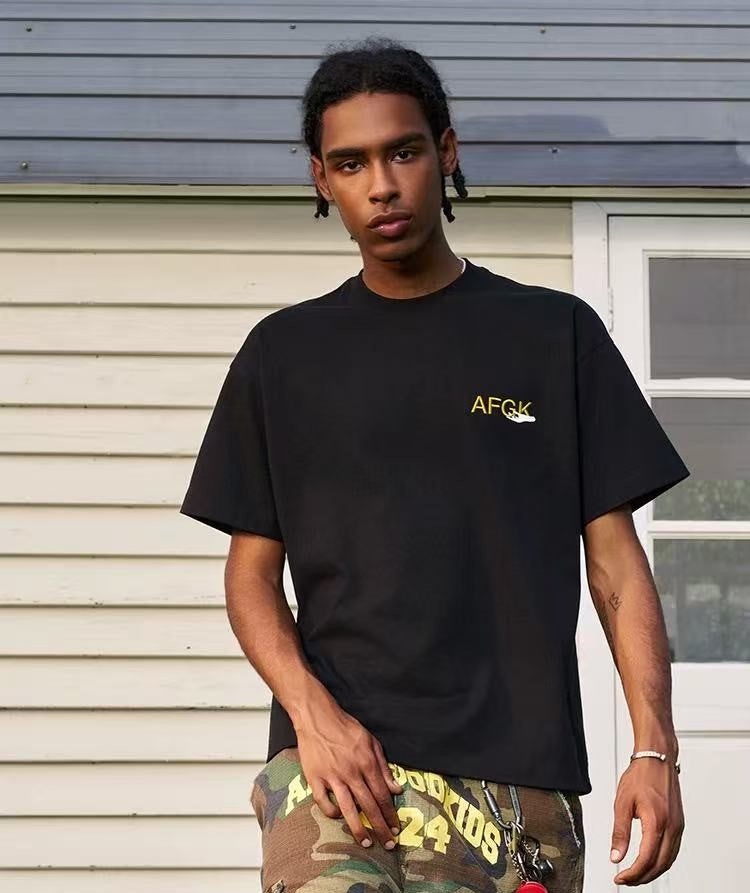AFGK Hand-shaped short-sleeved T-shirt