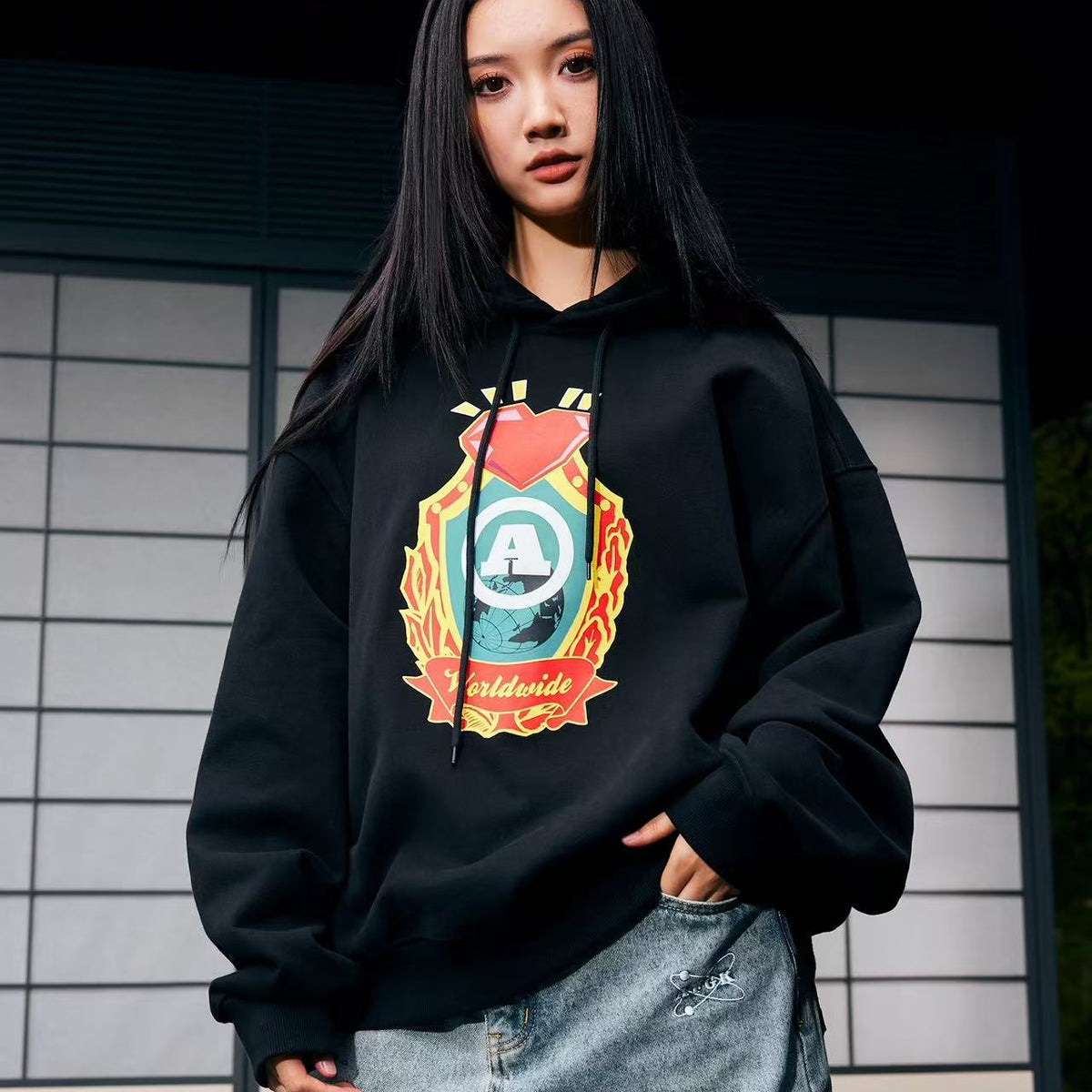 AFGK Cities slogan Foam Hoodie