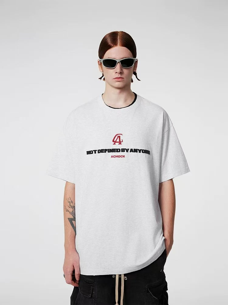 ACHOCK Not Defined Embroidered Tee