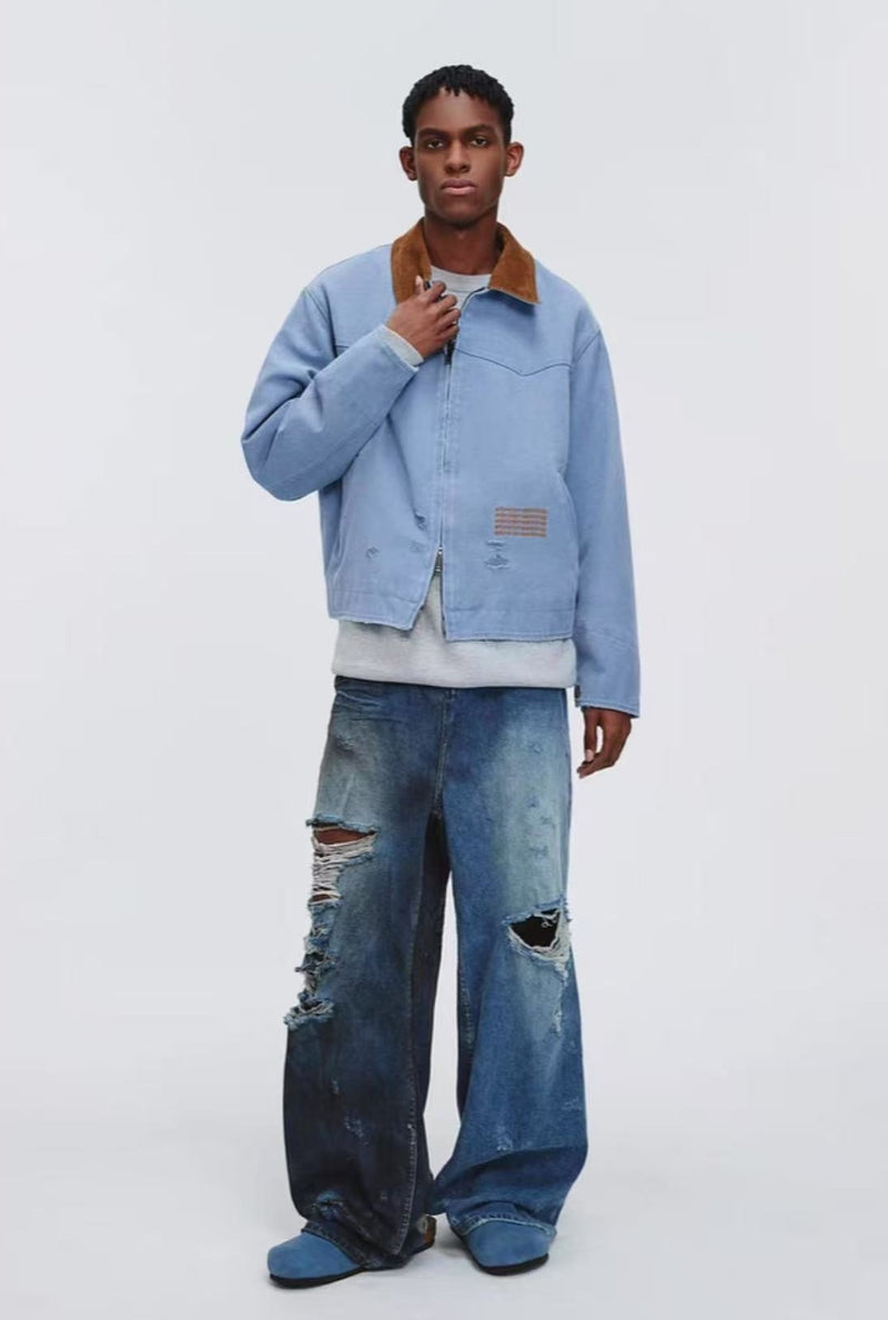 ATRY Clean Fit Embroidered Jacket