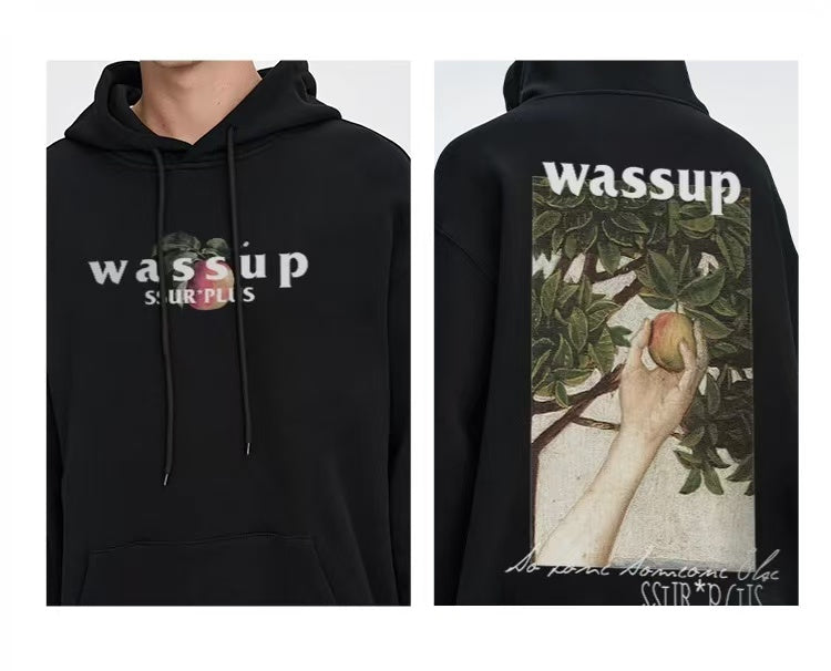 WASSUP Forbidden Apple Hoodie