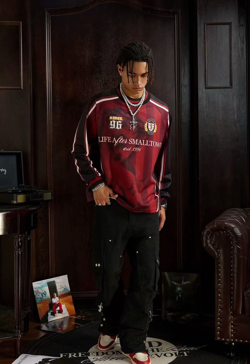 STK Vintage Casual Long-Sleeve Jersey