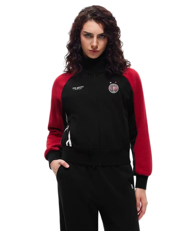 FDR Badge Web Contrast Patchwork Jacket (For Women)