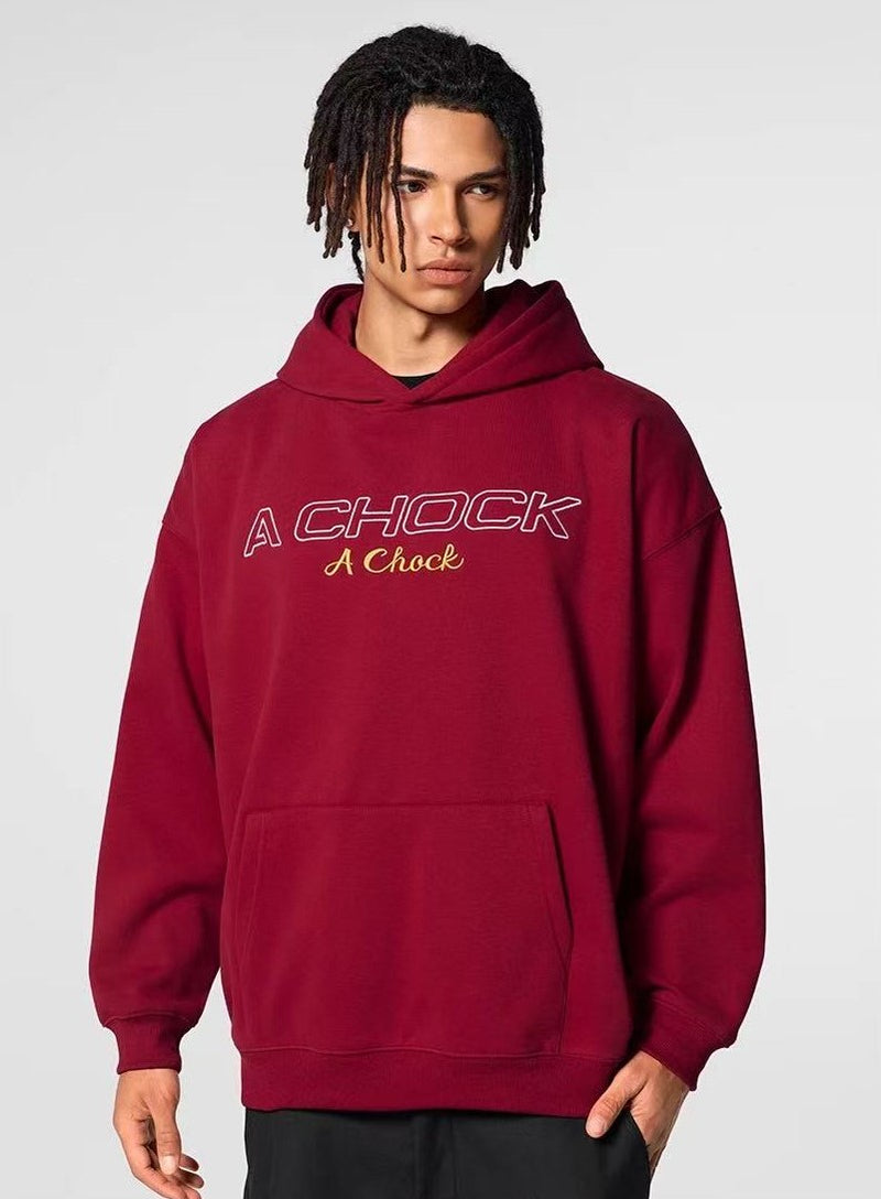 ACHOCK Retro Floral Hoodie