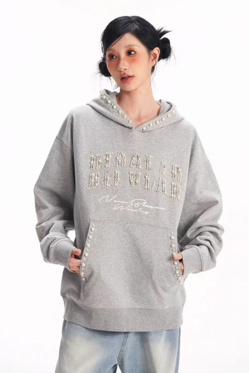 BIPOLAR Pearl Logo Designed Hoodie