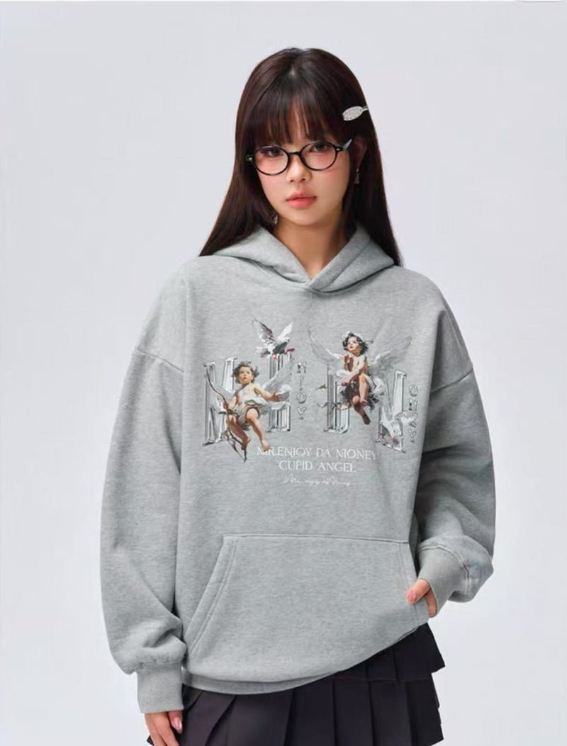 MEDM Angel Dove Printed Hoodie
