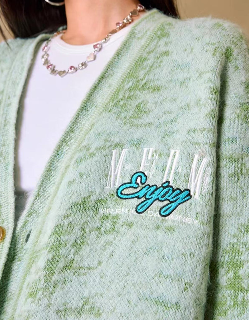 MEDM Mint Mambo Ombre Sweater