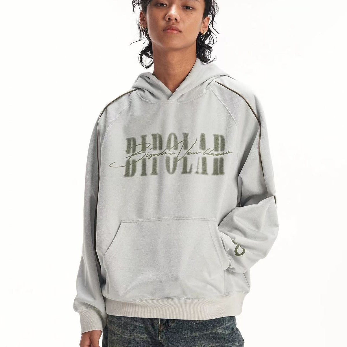 BIPOLAR Suede Guard Hoodie