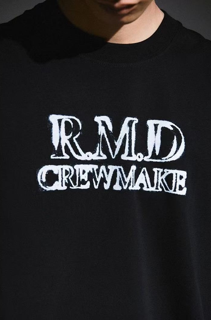 REMEDY Letter Print Short-sleeve T-shirt