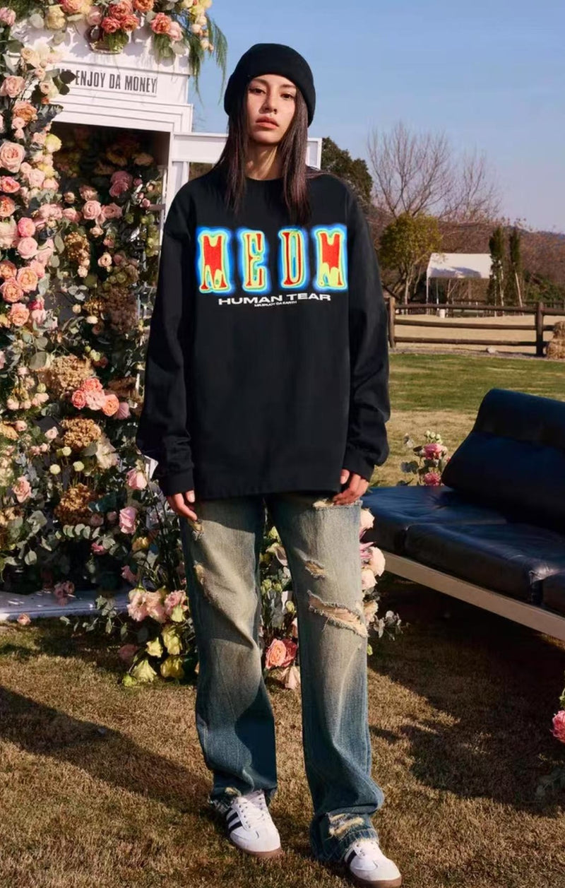 MEDM Thermal Print Long-sleeves T-shirt