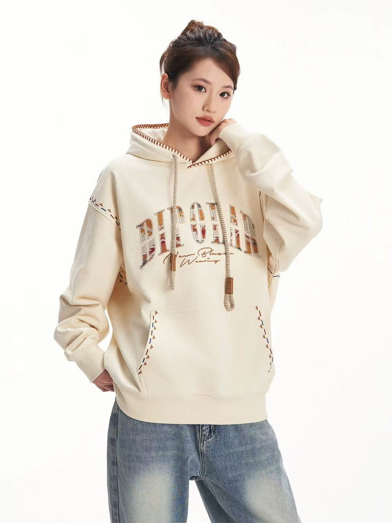 BIPOLAR Maillard Patch Embroidered Hoodie