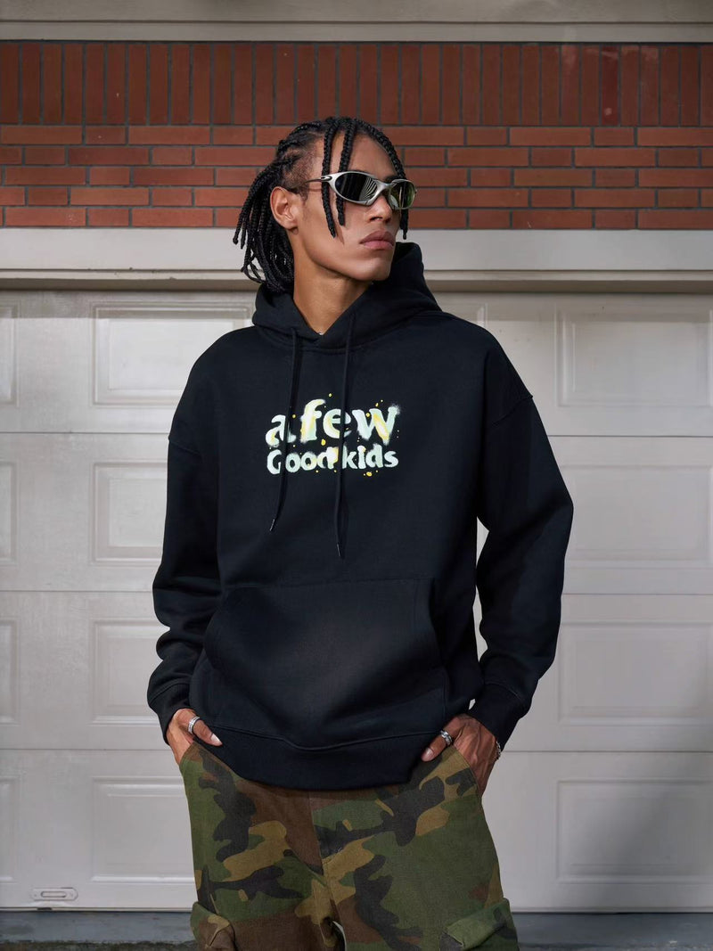 AFGK Hand-painted Smudged Starlight Hoodie