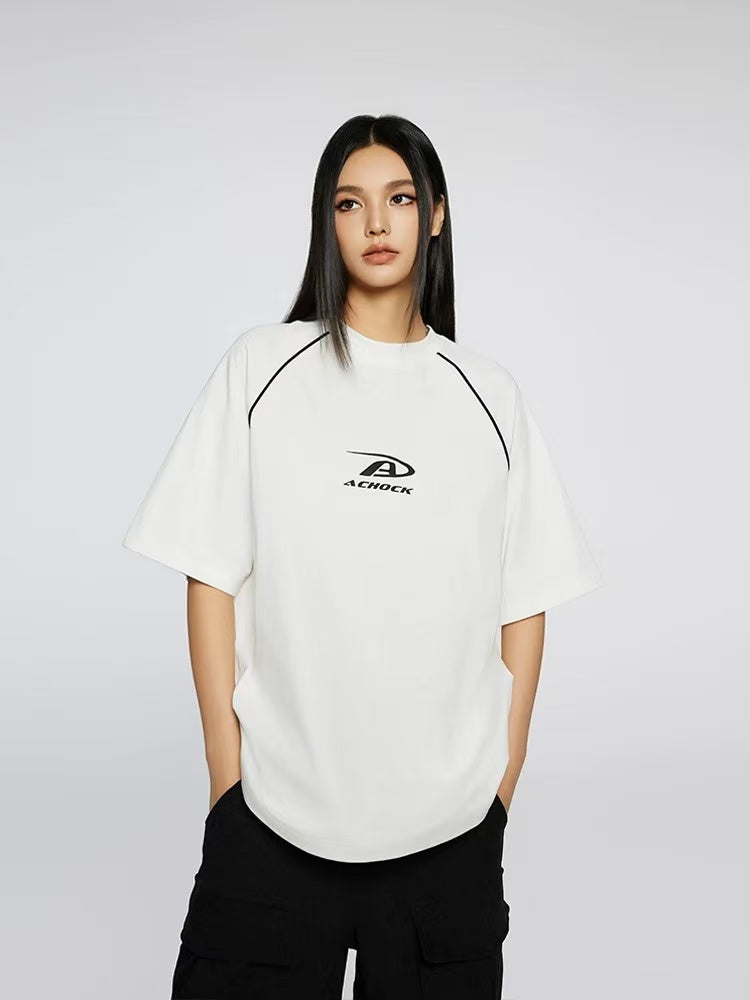 ACHOCK Patchwork Design T-shirt
