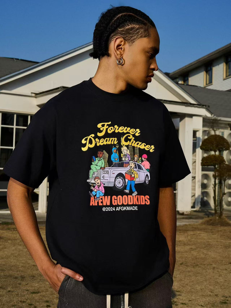 AFGK Urban Print Night View T-shirt