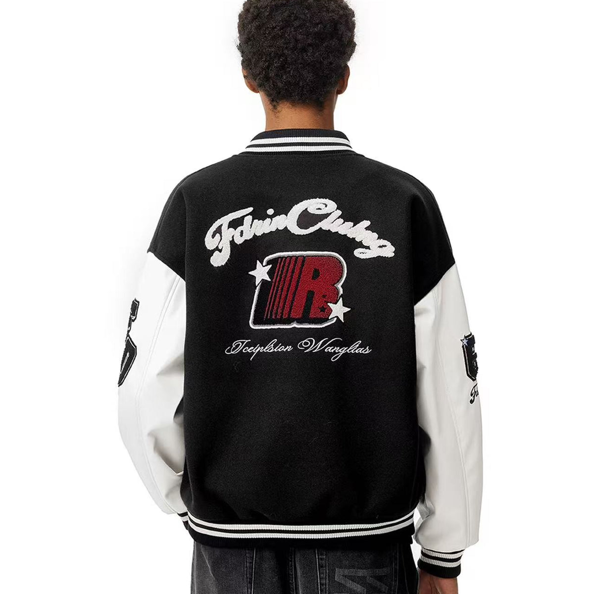 FDR Retro R-shaped Velcro Varsity Jacket
