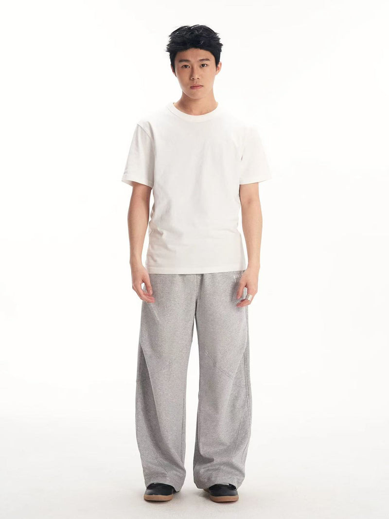 BIPOLAR Air Layer Pleated Loose Sweatpants