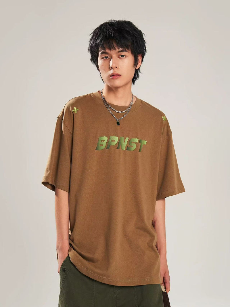 BIPOLARxNST Joint Gradient LOGO Short-sleeves T-shirts