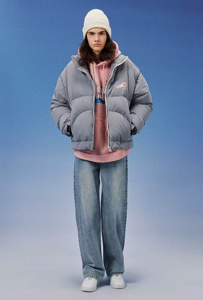 AFGK Solid Color Basketball Down Jacket