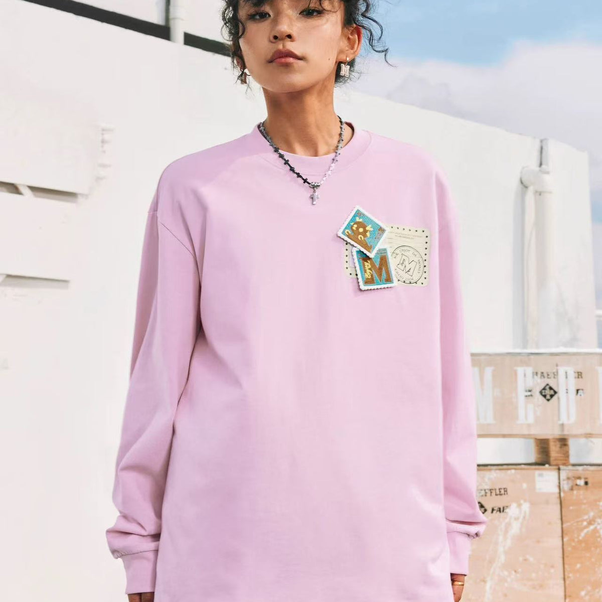 MEDM Animal ID Velcro Long-Sleeve T-Shirt