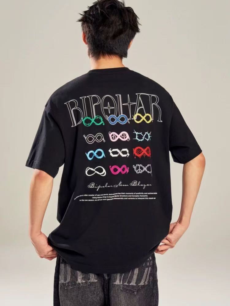 BIPOLAR Collection Ring Short-sleeves T-shirt