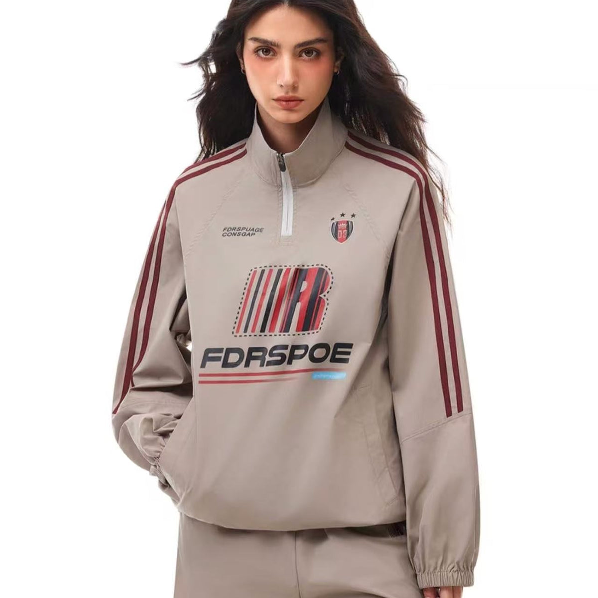 FDR Half-zip Stand Collar Jacket