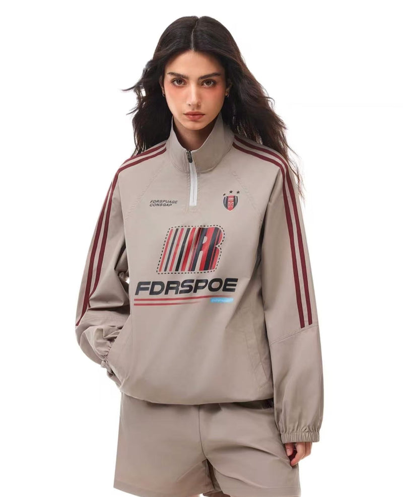 FDR Half-zip Stand Collar Jacket